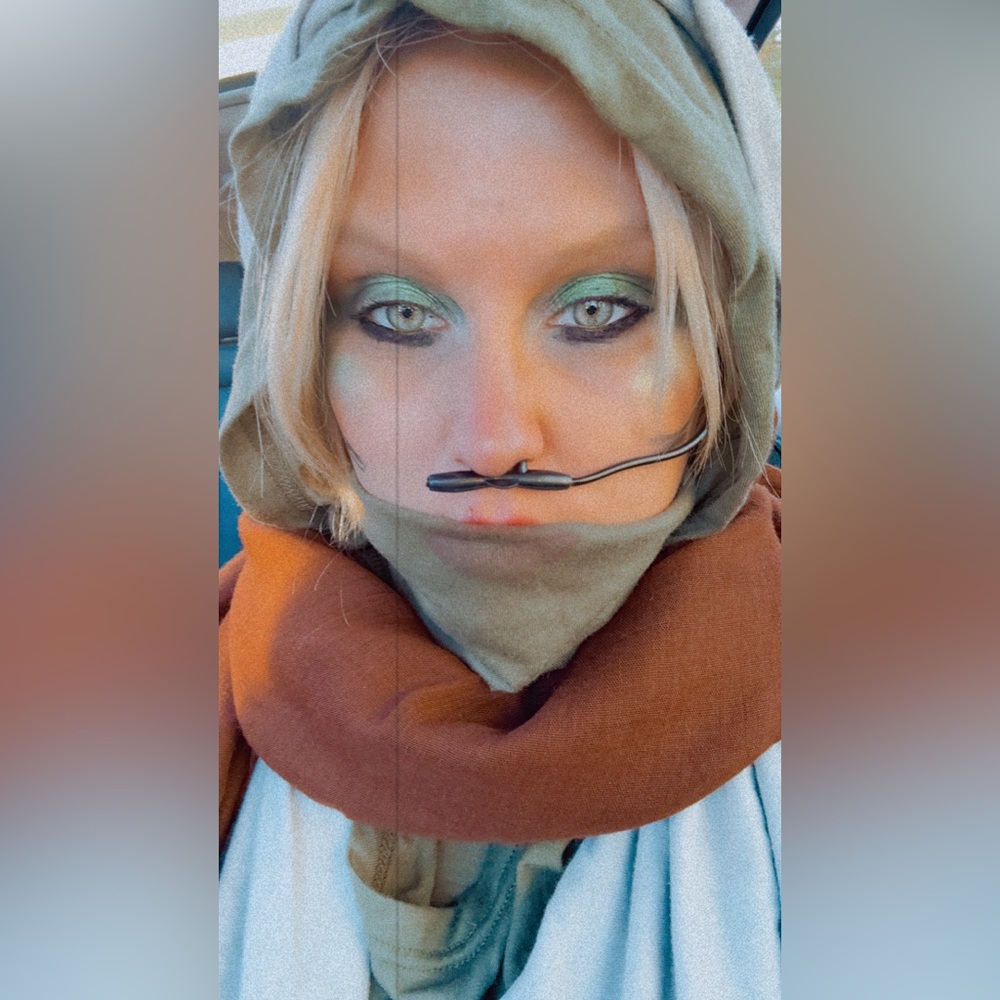 Dune 2 Halloween Fremen Women’s Cosplay Deluxe Costume L XL Chani 4 PC